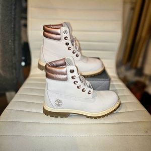 Pink Timberland Boots New With Tags